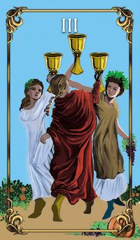 3 of Cups